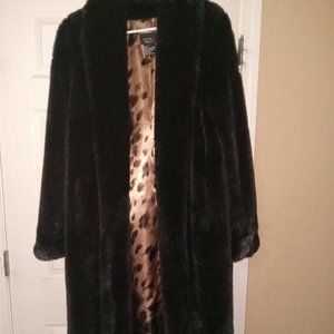 Dennis Basso faux fur coat